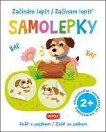 Začínam lepiť samolepky - Zošit so psíkom - cena, srovnání