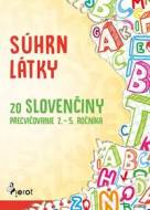 Súhrn látky zo slovenčiny - precvičovanie 2. - 5. ročníka - cena, srovnání