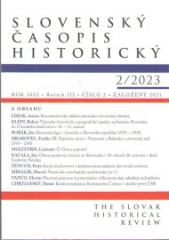 Slovenský časopis historický 2/2023