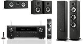 Denon AVR-X1700H + Polk XT60 + XT15 + XT30