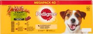 Pedigree Adult kura hovädzina morka hovädzina s jahňacím v šťave 40x100g - cena, srovnání