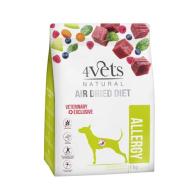 4vets AIR DRIED NATURAL VETERINARY EXCLUSIVE ALLERGY 1kg - cena, srovnání