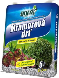 Agro CS Mramorová drvina 4 - 7 mm 5l