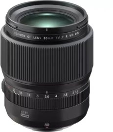 Fujifilm Fujinon GF 80 mm f/1.7 R WR