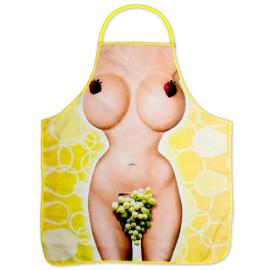 Diverty Sex Nude Grape Apron