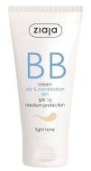 Ziaja BB krém mastná, zmiešaná pleť SPF15 50ml - cena, srovnání