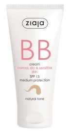 Ziaja BB krém normálna, suchá, citlivá pleť SPF15 50ml