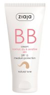 Ziaja BB krém normálna, suchá, citlivá pleť SPF15 50ml - cena, srovnání
