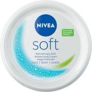 Nivea Krém na tvár Soft 500ml - cena, srovnání