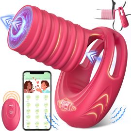 Superlove Vibrating Cock Ring Penis Sleeve