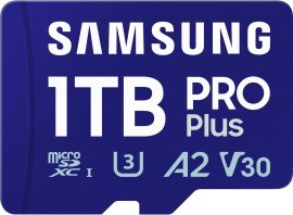 Samsung Micro SDXC PRO Plus + SD adaptér 1TB