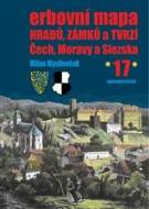 Erbovní mapa hradů, zámků a tvrzí Čech, Moravy a Slezska 17 - cena, srovnání