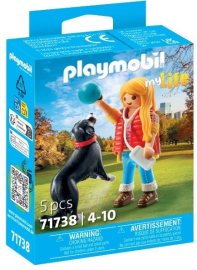 Playmobil 71738 Žena s bernským salašníckym psom