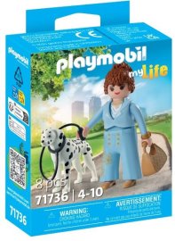 Playmobil 71736 Manažérka s dalmatíncom