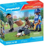 Playmobil 71731 Policajné pátranie so psom - cena, srovnání
