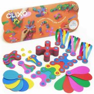 Clixo Magnetická stavebnica Super - dúhová - cena, srovnání