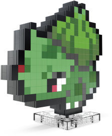 Mattel Mega Pokémon Pixel art Bulbusaurus pre zberateľov