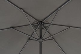Rojaplast Slnečník záhradný, sivý 300 cm