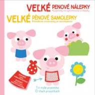 Velké pěnové samolepky O Třech prasátkách - cena, srovnání