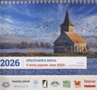 Křesťanská média s texty papeže Jana XXIII. stolní kalendář 2026 - cena, srovnání