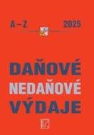 Daňové a nedaňové výdaje 2025 - cena, srovnání