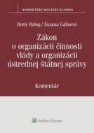 Zákon o organizácii činnosti vlády a organizácii ústrednej štátnej správy - cena, srovnání