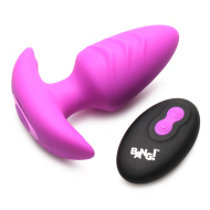 Bang! Rotating & Vibrating Silicone Butt Plug - cena, srovnání