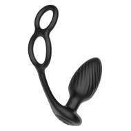 Nexus Tornado Rotating Plug with Cock & Ball Rings - cena, srovnání