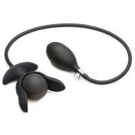 Master Series Dark Pearl Inflatable Vibrating Butt Plug - cena, srovnání