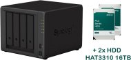 Synology DS923+2xHAT3310-16T - cena, srovnání