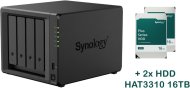 Synology DS925+2xHAT3310-16T - cena, srovnání