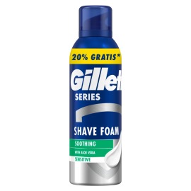 Gillette Series Upokojujúci gél na holenie s aloe vera 240ml