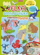 Fakt velká omalovánka Zvířatková mapa světa - cena, srovnání