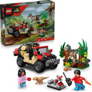 Lego Jurassic World 76972 Únik pred raptorom v terénnom aute - cena, srovnání