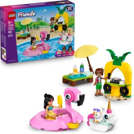 Lego Friends 42658 Zábava pri bazéne s jednorožcom a plameniakom