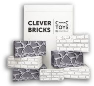 CC Toys Tehličky Clever Bricks Kameň - vyfarbovací - cena, srovnání