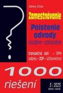 1000 riešení 3/2025 - Zamestnávanie, Odvody, Poistenie - cena, srovnání