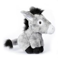 Kids World Plyšový oslík sediaci 28cm - cena, srovnání