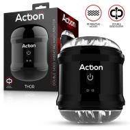 Action Thor Double Sided Vibrating Masturbator - cena, srovnání