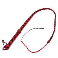 Kiotos Nylon Bullwhip Black & Red 120cm - cena, srovnání