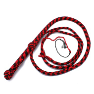 Kiotos Nylon Bullwhip Black & Red 270cm - cena, srovnání