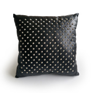 Black Label BDSM Studded Leather Cushion - cena, srovnání