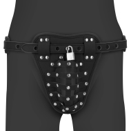 Ouch! PU Leather Chastity Jock - cena, srovnání
