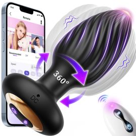 Superlove 360 Twister Vibrating Anal Plug