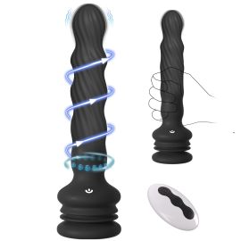 Superlove Wriggling, Rotating & Vibrating Anal Dildo