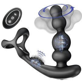 Superlove Ultimate Pleasure Prostate Massager with Double Cock Ring