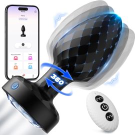 Superlove 360 Tornado Swiveling Light Up Butt Plug