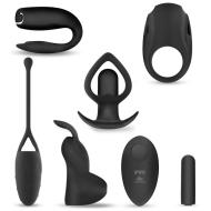 Tardenoche Six-In-One Vibrating Bullet & 6 Silicone Accessories Kit - cena, srovnání