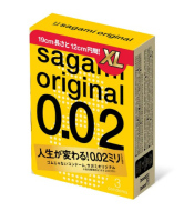 Sagami Original 0.02 XL 3ks - cena, srovnání
