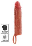 Toy Joy Get Real Hydrated Skin Penis Silicone Sleeve Vibrating 20cm - cena, srovnání